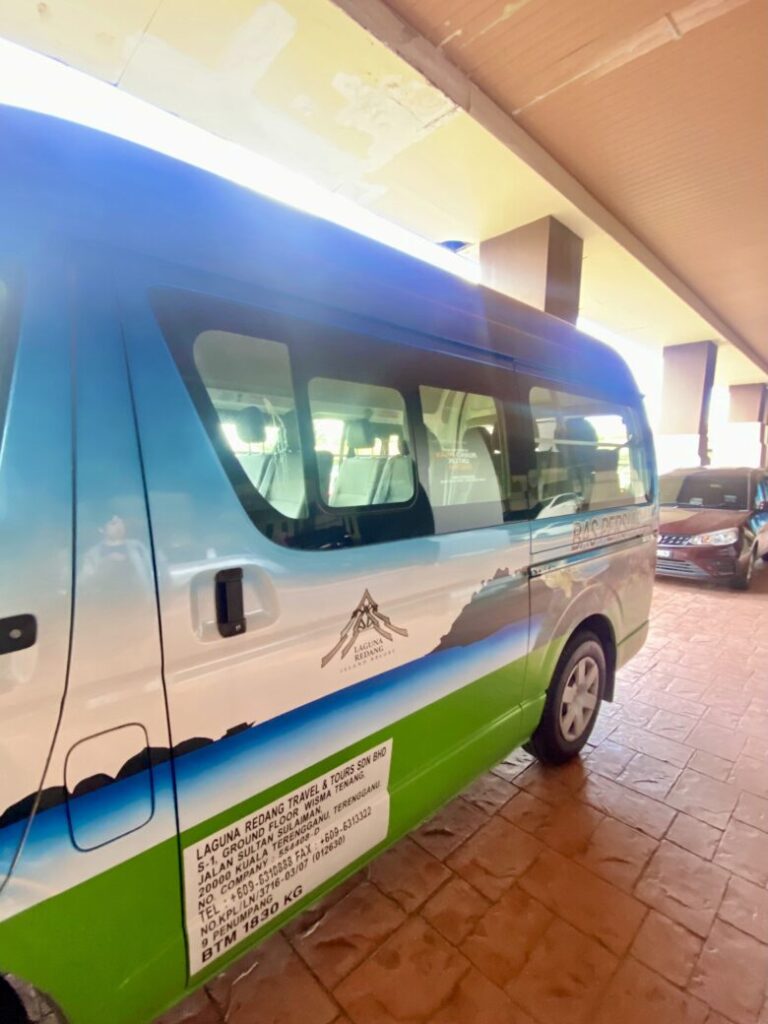 ラグーナレダンリゾートホテルの空港送迎バス